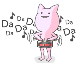 the robust cat sticker #10310034