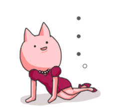 the robust cat sticker #10310037