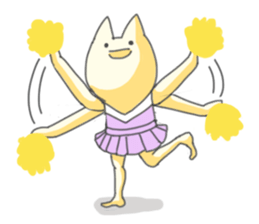 the robust cat sticker #10310044