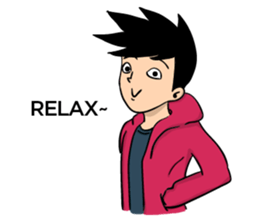 Nice Guy's Daily Life sticker #10310112