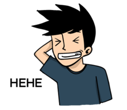 Nice Guy's Daily Life sticker #10310121