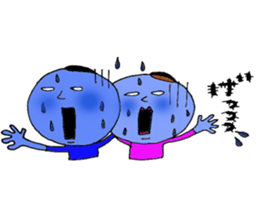 mr.morio and ms.masae. sticker #10310895