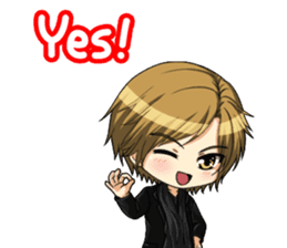 YOSHIKI Part 2 English Version sticker #10311516