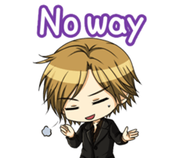 YOSHIKI Part 2 English Version sticker #10311520