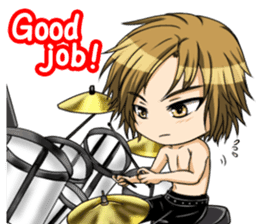 YOSHIKI Part 2 English Version sticker #10311526