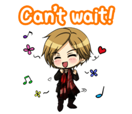 YOSHIKI Part 2 English Version sticker #10311536