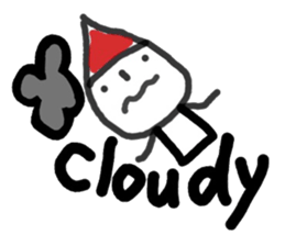 cute person of a hat sticker #10311606