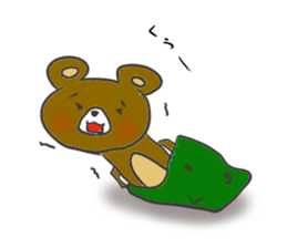 Small bear 2 sticker #10312059