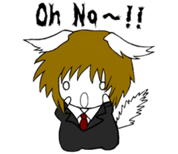 So cool! ikemen Good Looking Dog Roy4 sticker #10312150