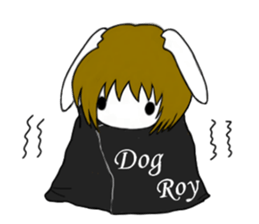 So cool! ikemen Good Looking Dog Roy4 sticker #10312158