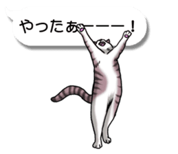 Cats love balloon sticker #10312560