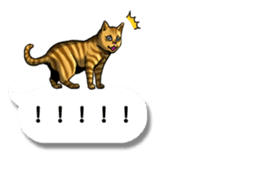 Cats love balloon sticker #10312563