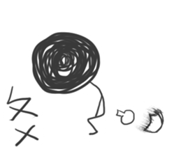 Swirl Man sticker #10312785