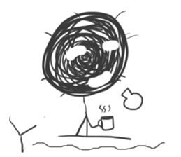 Swirl Man sticker #10312787