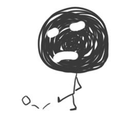 Swirl Man sticker #10312793