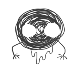 Swirl Man sticker #10312794