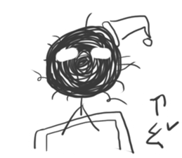 Swirl Man sticker #10312797