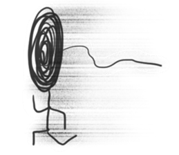 Swirl Man sticker #10312800