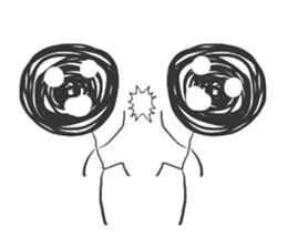 Swirl Man sticker #10312806