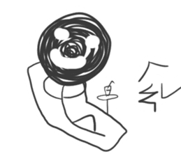 Swirl Man sticker #10312814