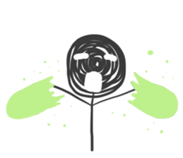 Swirl Man sticker #10312818