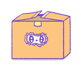 Grooming cat sticker #10312840