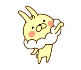 Whip rabbit sticker #10312919