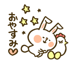 chocotto usagi 1 sticker #10313033