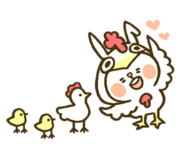 chocotto usagi 1 sticker #10313034
