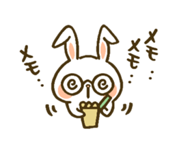 chocotto usagi 1 sticker #10313055