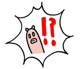 pig pig pig pig life sticker #10313907