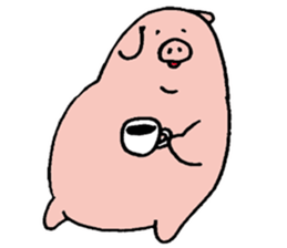 pig pig pig pig life sticker #10313912