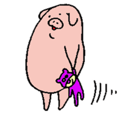 pig pig pig pig life sticker #10313919