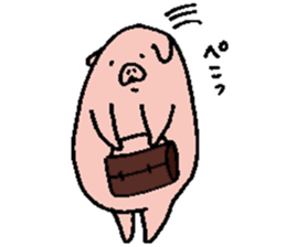 pig pig pig pig life sticker #10313931