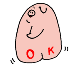 pig pig pig pig life sticker #10313935