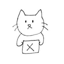 the bore cat sticker #10313945