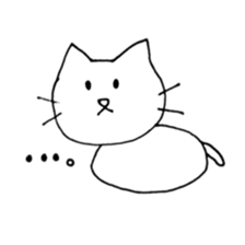 the bore cat sticker #10313950