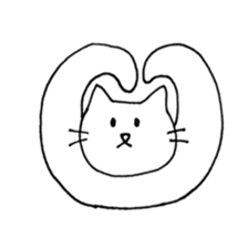 the bore cat sticker #10313955