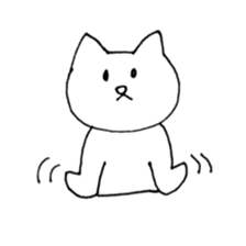 the bore cat sticker #10313956