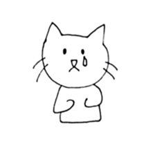 the bore cat sticker #10313981