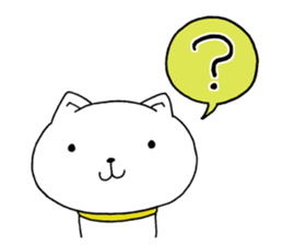 The cat which is a good feeling 6 sticker #10314492