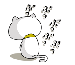 The cat which is a good feeling 6 sticker #10314494