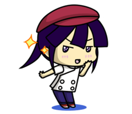Waku Waku Work Girl3(pastry chef V) sticker #10314746
