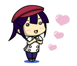 Waku Waku Work Girl3(pastry chef V) sticker #10314747