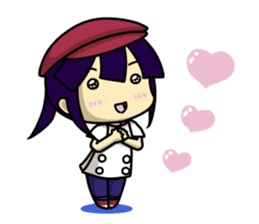 Waku Waku Work Girl3(pastry chef V) sticker #10314747