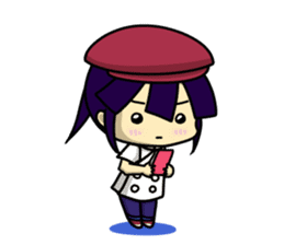 Waku Waku Work Girl3(pastry chef V) sticker #10314752