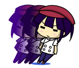Waku Waku Work Girl3(pastry chef V) sticker #10314753