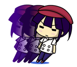 Waku Waku Work Girl3(pastry chef V) sticker #10314753