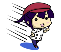 Waku Waku Work Girl3(pastry chef V) sticker #10314756