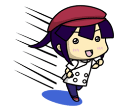 Waku Waku Work Girl3(pastry chef V) sticker #10314756
